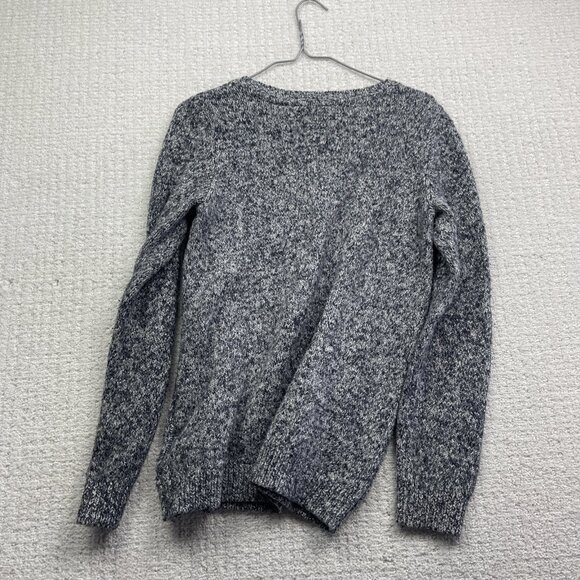 Tommy Hilfiger Womens Pull Over Sweater Chunky 3D Cable Knit Sz M Grey Cozy - Picture 11 of 14